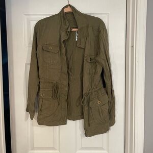 Olive green jacket